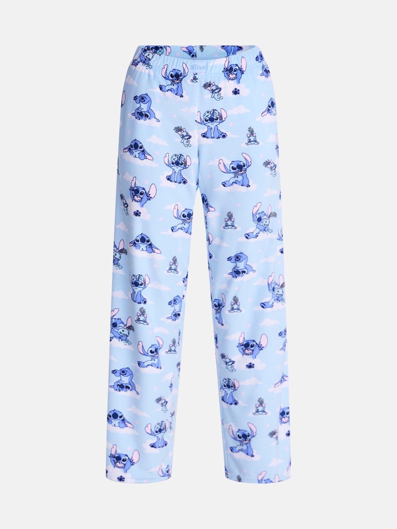 Disney Stitch Women's Velour Sleep Pants, Sizes XS-3X