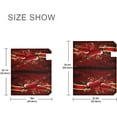 thumbnail image 2 of Red Hearts Mailbox Cover Magnetic Standard Size Dark Red Valentines Mailbox Covers Letter Post Box Cover Wrap Decoration Welcome Home Garden Outdoor 21" Lx 18" W, 2 of 6