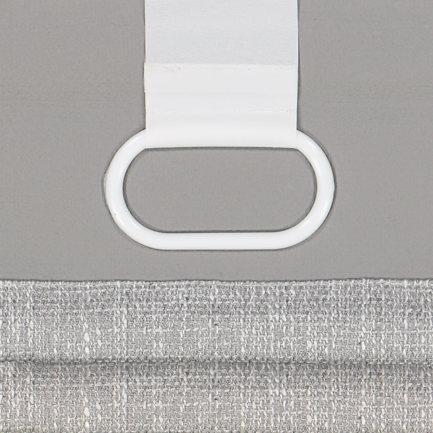 Eclipse Drew Textured Solid, 100% Total Blackout, Cordless Roman Shade, Smoke, 39 x 64
