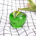 thumbnail image 6 of Mother's Day Gifts for Mum Glaze Crystal Apple Paperweight Craft Decoration (green), 6 of 6