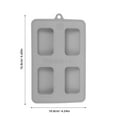 thumbnail image 2 of OULII Bread Maker Top Cover Silicone Grey Simple Design 1Set, 2 of 8