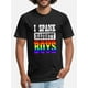 thumbnail image 1 of Regalo para chicos traviesos: "Papá gay, yo azoto". Colección de camisetas gráficas de manga corta para hombre, negras. Camisetas informales., 1 of 6
