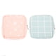 thumbnail image 1 of Bolsas de almohadilla menstrual de 2 piezas bolsas de almacenamiento de capas sanitarias bolsas de período portátil para al aire libre, 1 of 8