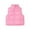 Pink, variant on Esaierr 2-12 Years Old Boys Girls Duck Down Vest,Kids Boys Girls Waistcoat,Thickened Shoulders Jacket,Zipper Cardigan Vest Waistcoat