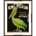 thumbnail image 5 of Art.com King Pelican Brand Lettuce Giclee Print, Brown Frame Wall Art, 23" x 29", 5 of 5
