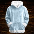 thumbnail image 7 of Wxolcjlv Big Girls Christmas Graphic Pullover Hoodie Santa Fuzzy Trim Velvet Long Sleeve Fall Winter Festive Sweatshirt with pockets, Sizes 2-13, 7 of 7
