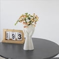thumbnail image 4 of Jarrón creativo, jarrón Floral decorativo, jarrón de cerámica de para decoración para hogar, , boda, de ,, 4 of 8