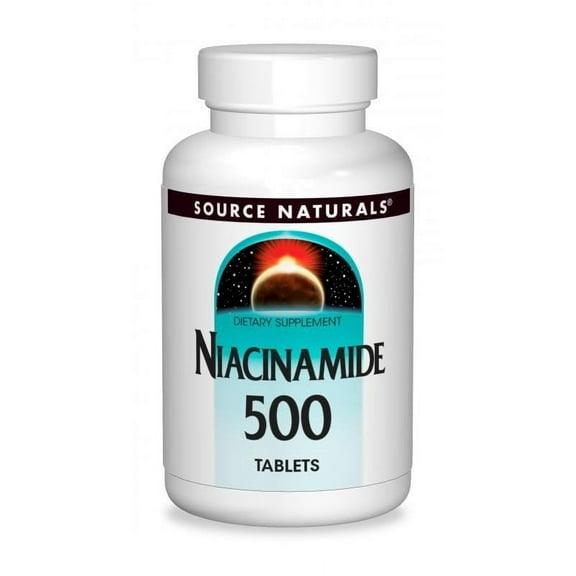 Source Naturals, Inc. Niacinamide 500 mg 60 Tablet