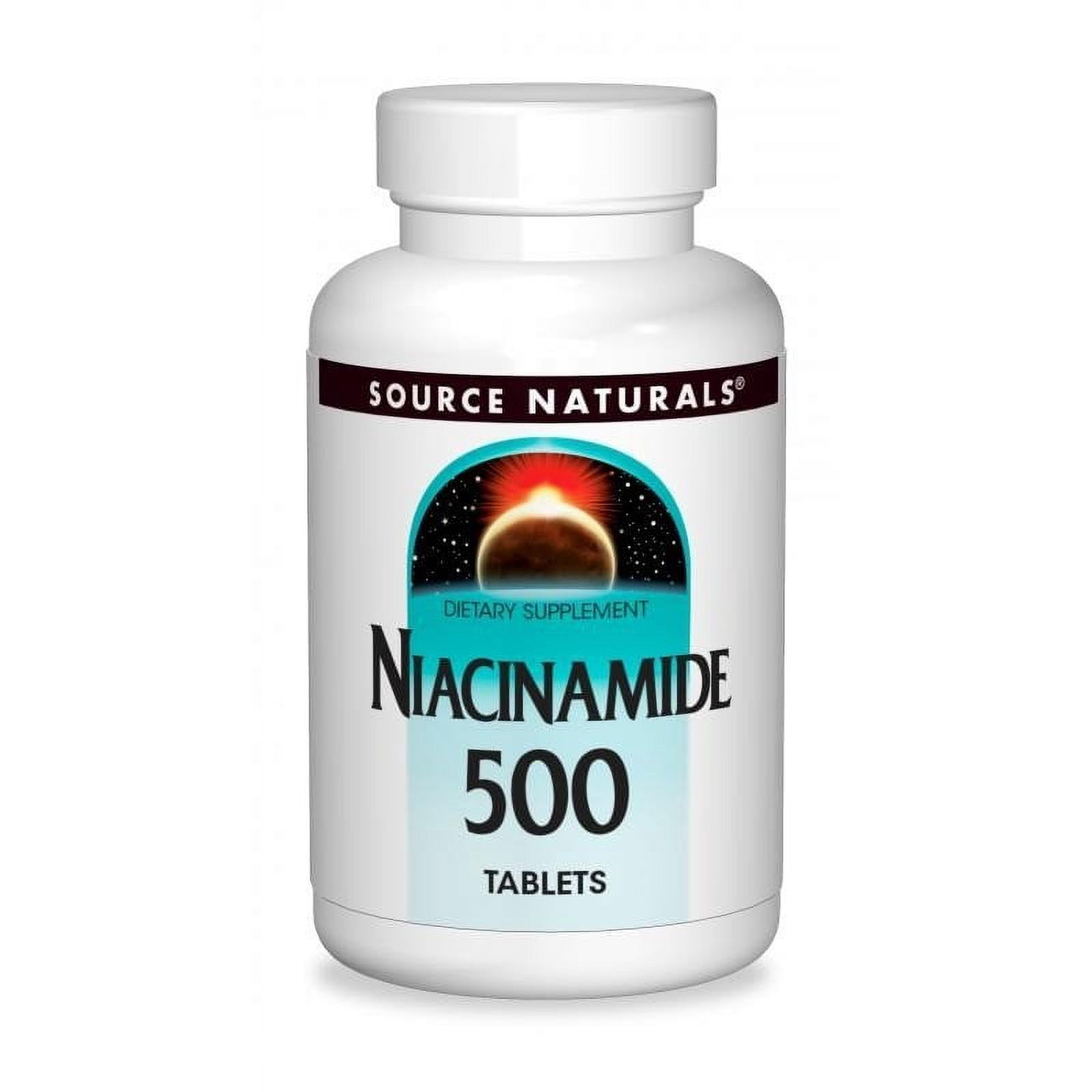Source Naturals, Inc. Niacinamide 500 mg 60 Tablet