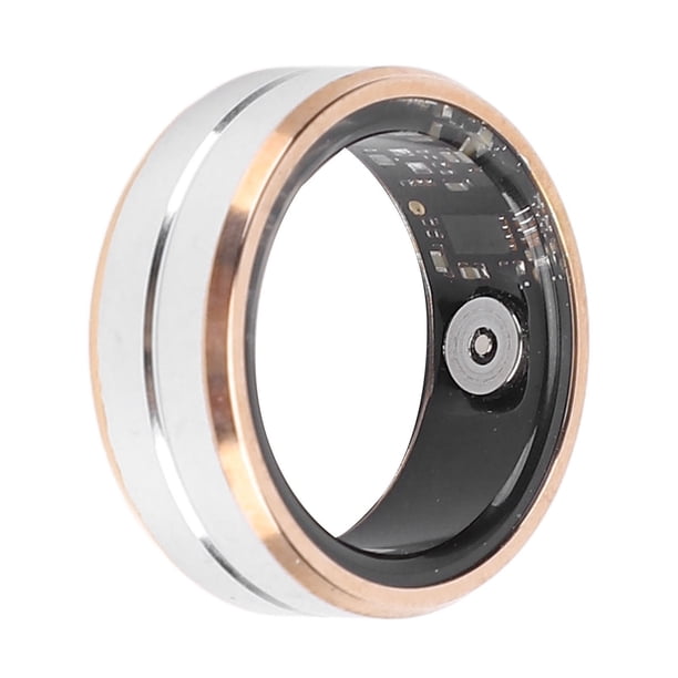 Anillo De Salud Inteligente, Rastreador De Salud De Anillo Inteligente Monitoreo En Tiempo Real Acero Inoxidable Liviano Con Aplicación Para Gimnasio