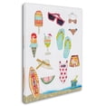 thumbnail image 2 of Trademark Fine Art 'At the Beach II v2' Canvas Art by Courtney Prahl, 2 of 3