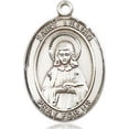 thumbnail image 3 of Extel Medium Oval Pewter St. Lillian Medal, Made in USA, 3 of 10