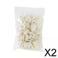 thumbnail image 1 of DYNWAVECA 2xDisposable Finger Cots Latex Powder Medium Rubber Fingertips Protective , 200Pcs, 2 Pcs, 1 of 10