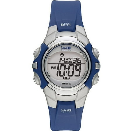 UPC 753048243037 product image for Timex Women's T5J131 1440 Sports Digital Blue Resin Strap Watch | upcitemdb.com