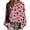 Pink, variant on qucoqpe Valentine's Day Sweatshirts for Women Fashion Casual Heart Printed Round Neck Long Sleeve Loose Pullover Tops