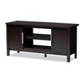 thumbnail image 1 of contemporary TV Stand in Wenge Brown, 1 of 4