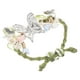 thumbnail image 4 of GOOHOCHY Anillo de flores de mariposa exquisita estilo vintage de cuerda verde tejido de dedo ajustable joyería elegante para mujeres, 4 of 7