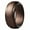 bronze, variant on Silicone Rings for Him,Non-Suffocating Men Silicone Wedding Bands,Spray-Paint Layer Rubber Ring,Bronze