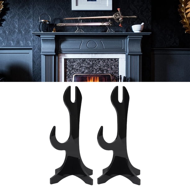 Soporte De Pantalla De Espada Samurai, Soporte Acrílico De Espada De Base Estable De Dos Capas Para Mostrar Espadas Cortas Y Espadas Samurai