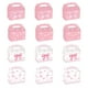 thumbnail image 1 of Cajas Namhcir para fiestas, 12 unidades, color rosa, 16 x 9 x 10 cm, 1 of 9