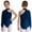 Navy Blue, variant on Leotards for Girls Tank Ballet Unitard Tumbling Outfits Long Sleeve Dance Workout Fitness Bodysuit Burgundy 12