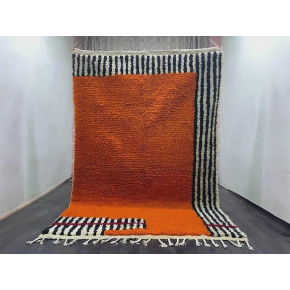 Vintage HandKnoted Wool Moraccan Area Rug Moroccan Living Room, Bedroom, Hallway,nursary all Type indoor Not For Bathroom.