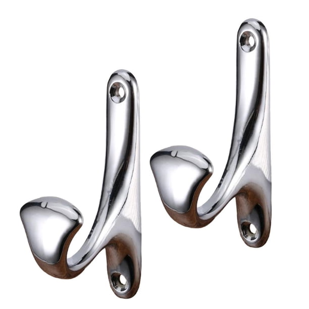 11 Opciones Disponibles 2 Piezas Gancho En De Aluminio Percha Individual Perchero Para Guardarropa 5