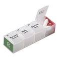 thumbnail image 3 of Medcenter Monthly Pill Box Organizer HSA/FSA, 4 Times a Day, Large 31 Daily Pill Cases with Compartments for Vitamins, Supplements, Medication, 31 Day Pill Organizer, 3 of 7