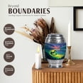 thumbnail image 3 of JAGASY Snake Urns for Ashes for Women - Small Keepsake Mountain Urn for Ashes Adult Male - Mini Green Snake Urns for Cremation - Memorial Urn for Brother and Sister - 3 Inch, 3 of 7