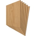 thumbnail image 2 of Ekena Millwork 23 3/4"W x 23 3/4"H x 1/4"T Wood Hobby Boards, Maple (6-Pack), 2 of 6
