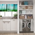 thumbnail image 5 of LALILO Kitchen Curtains and Valances Set of 3 36" Tree Floor Window Treatment Tiers for Window Decor, 5 of 5