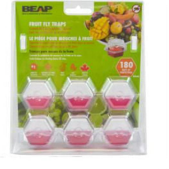 6 Pack Fruit Fly Traps