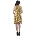thumbnail image 4 of Moomaya Tunique Imprimée Robe Débardeur Robe Évasée Col Licou Mini Robe d'Été, 4 of 4