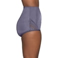 thumbnail image 3 of Women's Vanity Fair 13011 Perfectly Yours Lace Nouveau Brief Panty - 3 Pack (LilacQuartzBlue 6), 3 of 5