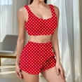 thumbnail image 1 of Conjunto de pijama de terciopelo de doble cara para mujer, para casa, invierno, 1 camiseta + 1 pantalón, camiseta y pantalón de poliéster., 1 of 6