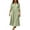 *Green, variant on VBVC Women's Button Down Shirt Dress , Ladies' Long Sleeve Collared Tiered Maxi Dress , Summer Boho Casual Vacation Dress For Women,Green,S-3XL