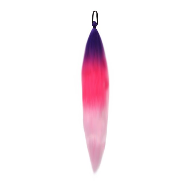 Peluca Cola de Caballo Coloreada Trenza de Boxeo Cuerda Elástica para Niños Bandas de Goma Peluca de Trenza de Boxeo Cola de Caballo Extensión de Cabello Pieza de Extensión