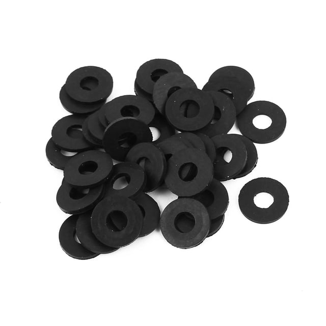 Junta de goma plana O-Ring de 5 x 12 x 1 mm para manguera, lote de 40 piezas