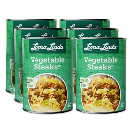 Loma Linda - Vegan - Vegetable Steaks (20 oz.) (Pack of 6) - Kosher