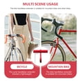 thumbnail image 2 of Support d'Extension pour Vélo en Alliage d'Aluminium Rouge 1 Ensemble 3.9x3.7x1.4in, 2 of 9