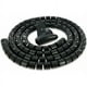 thumbnail image 1 of Funda espiral para cable eléctrico 22 mm x 5m – Gestión de cables de primera calidad – Canaleta para cables, funda trenzada, protección de cables, funda eléctrica trenzada, paso de cables, 1 of 5