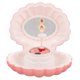thumbnail image 2 of Music Box with Mirror Shell Shaped Rotating Melody Box Multi-functional Jewelry Box, 2 of 4