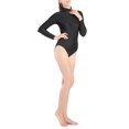 thumbnail image 1 of BELOVING sous-Vêtements Basiques pour Femmes Body à Manches Longues Col Roulé Maillot de Bain une Pièce - 3TG, 1 of 10