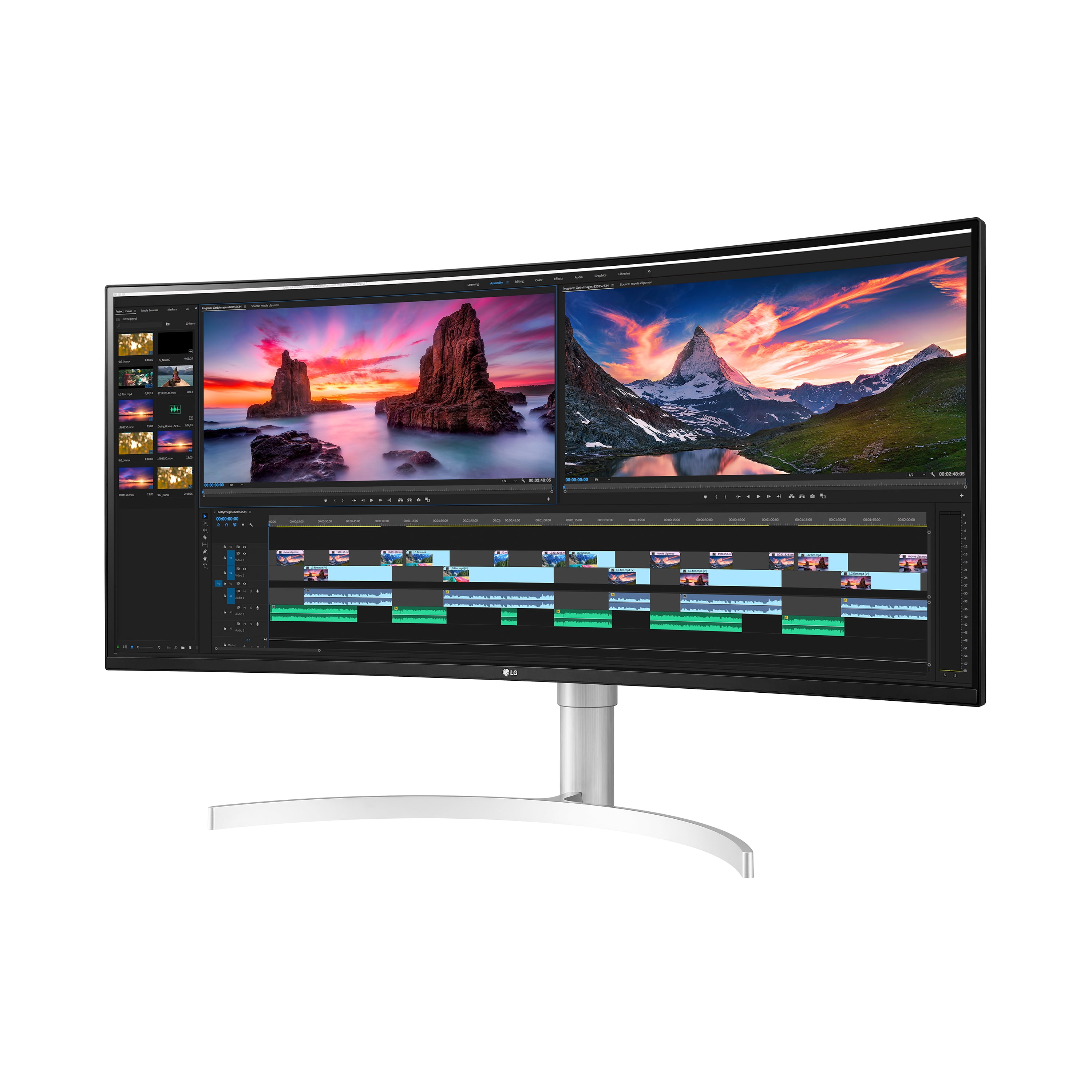 公式】 LG 21:9 ウルトラワイドモニター - 40WP95C-W | LG JP