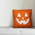 thumbnail image 2 of Creative Products Jack-O Face 18x18 Spun Poly Pillow, 2 of 2