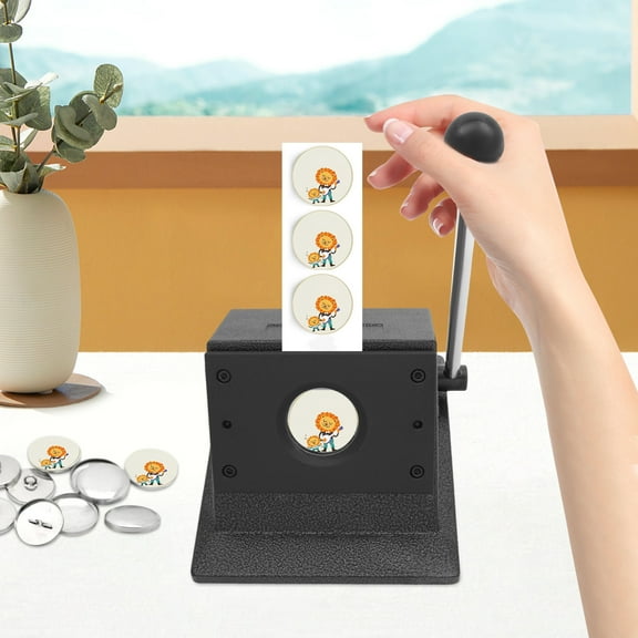 1.9in Black Round Corner Cutter Manual Graphic Punch Die Cutter Round for A4 Paper Photo Paper Copperplate Paper