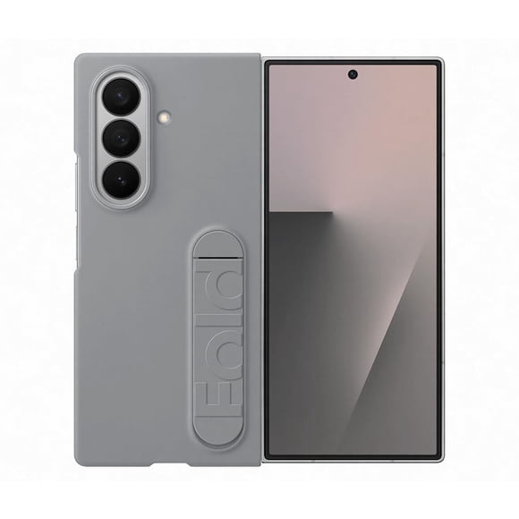 Funda de silicona oficial para Samsung Galaxy con soporte plegable 7