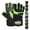 Black Green, variant on MRX Weightlifting Gloves for Men Workout Gloves Mens Wrist Support Lifting Gloves Male Gym Gloves | Workout Gym Accessories for Men Weight Lifting Fingerless Gym Exercise for Powerlifting