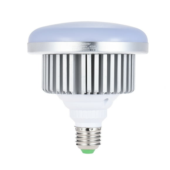 Andoer E27 40W Energy Saving LED Bulb Lamp 5500K Soft