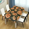 thumbnail image 7 of Dreamtimes Halloween Pumpkin Tablecloth, Waterproof Washable Polyester Square Table Cover, Durable Tablecloth for Kitchen Dining Table Party Decor, 54"x72", 7 of 7